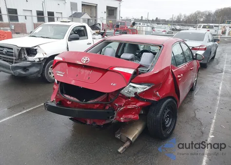 2015 Toyota Corolla Le из США, поврежденный, VIN 2T1BURHE8FC374968